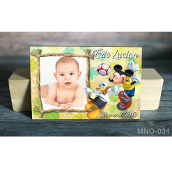 magnet marturie botez Mickey si Donald