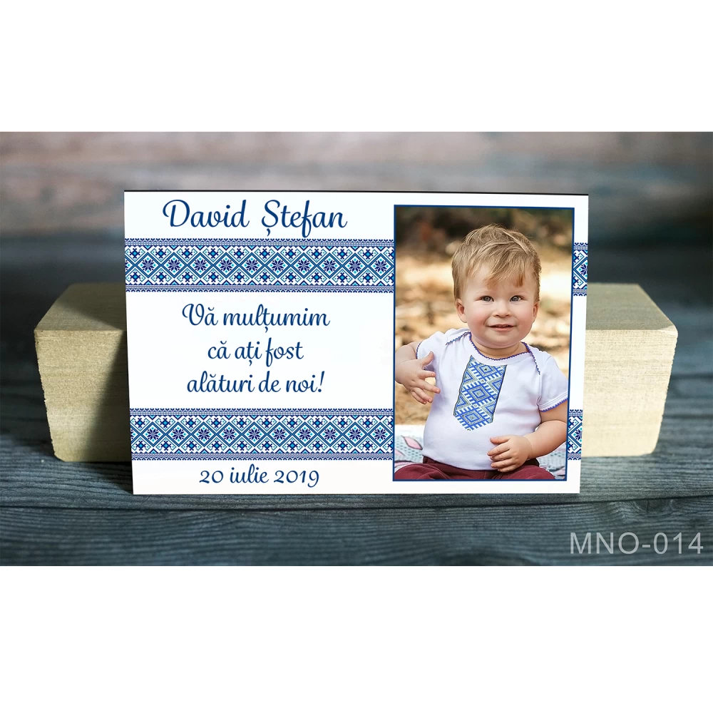 Magnet personalizat foto si motive traditionale