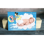 Magnet personalizat botez - Mickey si Minnie - MNO-029