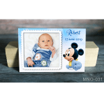 Magnet personalizat botez - Mickey - MNO-031
