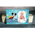 Magnet personalizat botez - Mickey - MNO-036