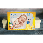 Magnet botez desene animate - Alba ca Zapada - MDO-01