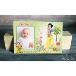 Magnet botez desene animate - Alba ca Zapada - MDO-02