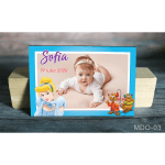 Magnet botez desene animate - Cenusareasa - MDO-03