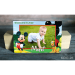 Magnet botez desene animate - Mickey si Pluto - MDO-26