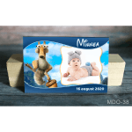 Magnet botez desene animate - Ice Age - MDO-38