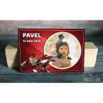 Magnet botez desene animate - Iron Man - MDO-55