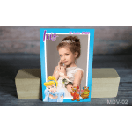 Magnet botez desene animate - Cenusareasa - MDV-02