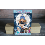 Magnet botez desene animate - Frozen - MDV-12