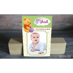 Magnet botez desene animate - Winnie - MDV-22