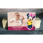 Magnet personalizat botez - Minnie - MNO-062