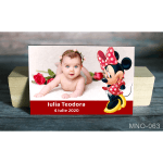 Magnet personalizat botez - Minnie - MNO-063