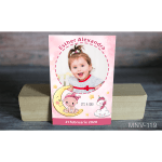 Magnet personalizat botez - unicorn - MNV-119