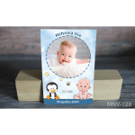 Magnet personalizat botez - pinguin - MNV-128