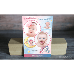 Magnet personalizat botez gemeni - unicorni - MNV-130