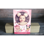 Magnet personalizat botez - Minnie - MNV-131