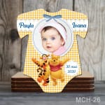Magnet personalizat botez decupat body - Winnie - MCH-26