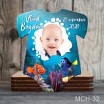 Magnet personalizat botez decupat body - Nemo - MCH-32