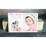 Magnet personalizat botez - Minnie zana - MNO-049