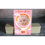 Magnet personalizat botez - Balon cu aer cald - MNV-009