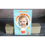 Magnet personalizat botez - Balon cu aer cald - MNV-010