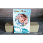 Magnet personalizat botez - lebada - MNV-013