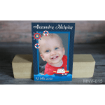 Magnet personalizat botez - maritim - MNV-015