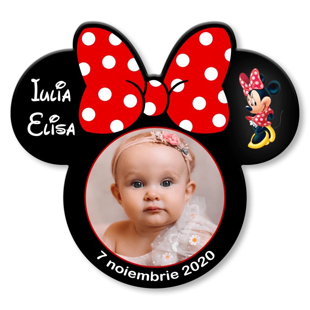 marturii botez fete magneti minnie mouse