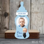 Magnet personalizat botez decupat biberon - Baby Boss - MCS-17