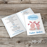 Meniu Botez - iepuras - MB-08