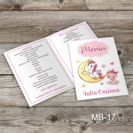 Meniu Botez - unicorn - MB-17