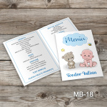Meniu Botez - ursulet - MB-18