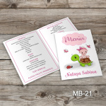 Meniu Botez - broasca testoasa - MB-21