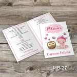 Meniu Botez - bufnita - MB-27