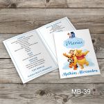 meniu Winnie the Pooh