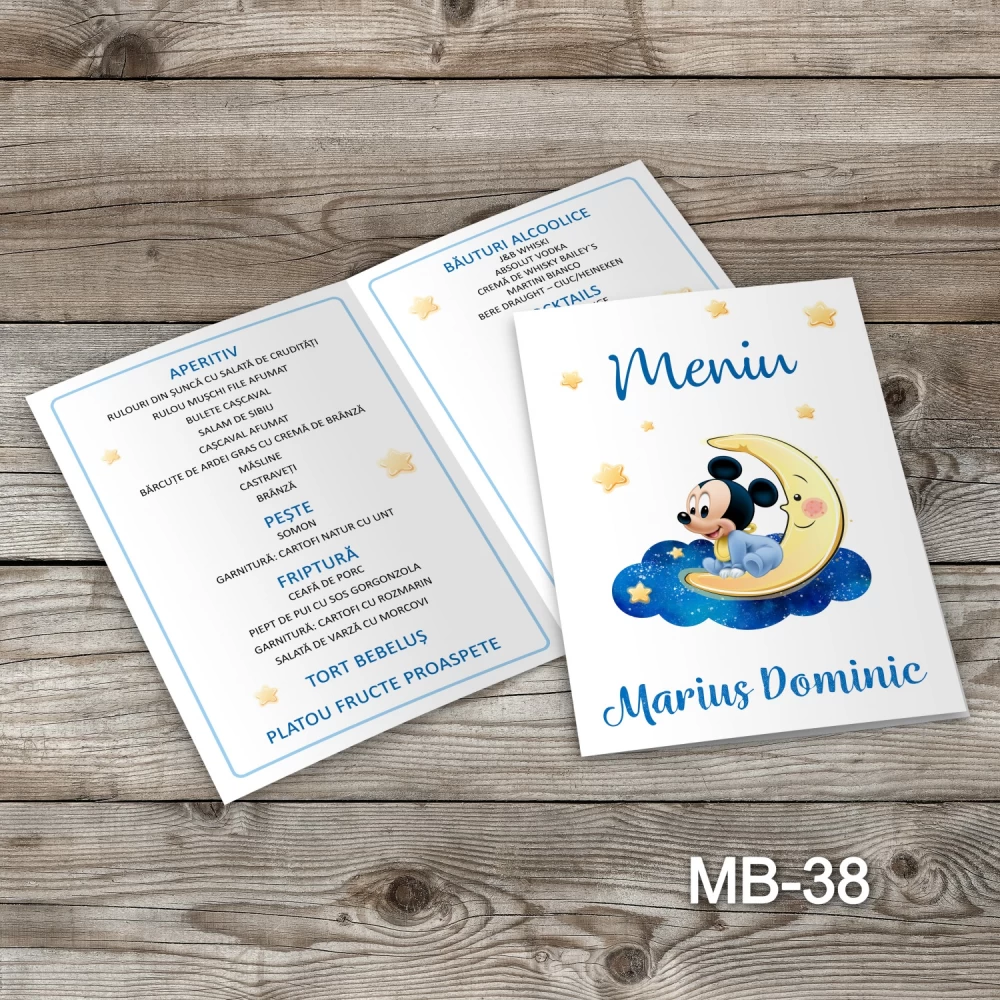 meniu botez Mickey