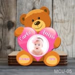 marturie botez magnet decupat urs