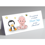 Plic de bani - Baietel si pinguin - PBB-228 - imagine 3