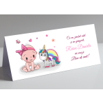 Plic de bani - Fetita si unicorn - PBB-213 - imagine 3