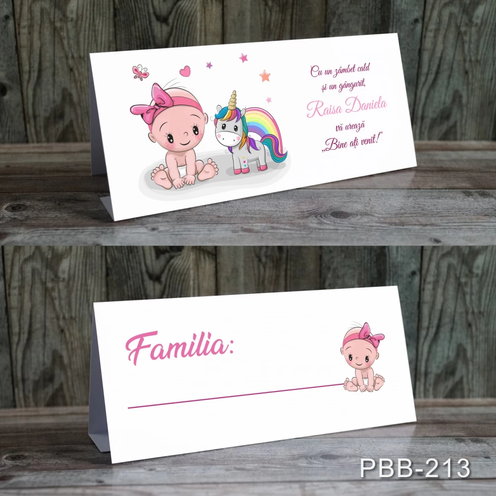 plicuri bani botez unicorn