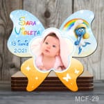 magneti cadou botez fluture