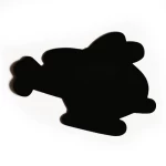 Marturii botez magneti personalizati Elicopter - Pisica Marie - MFE-13 - imagine 3