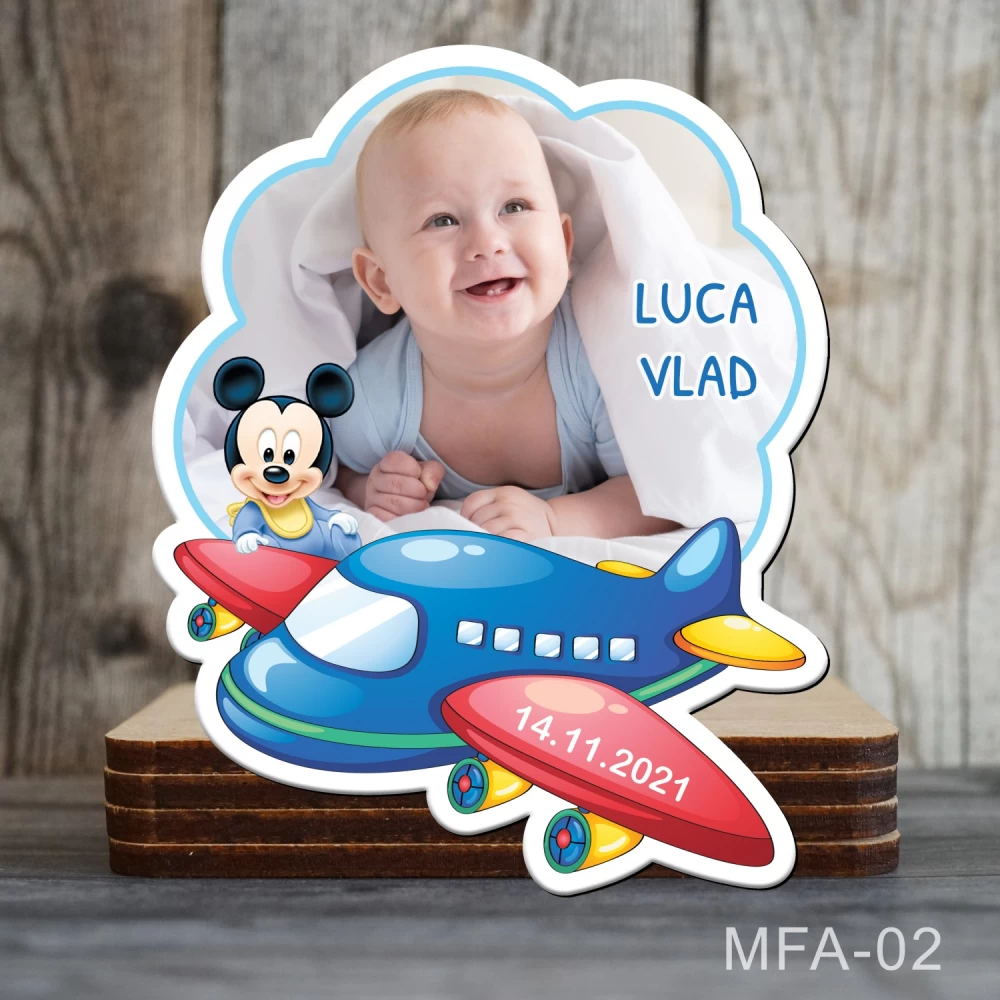marturii botez magneti avion mickey mouse