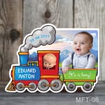 marturii botez baieti magnetice trenulet bebe boss