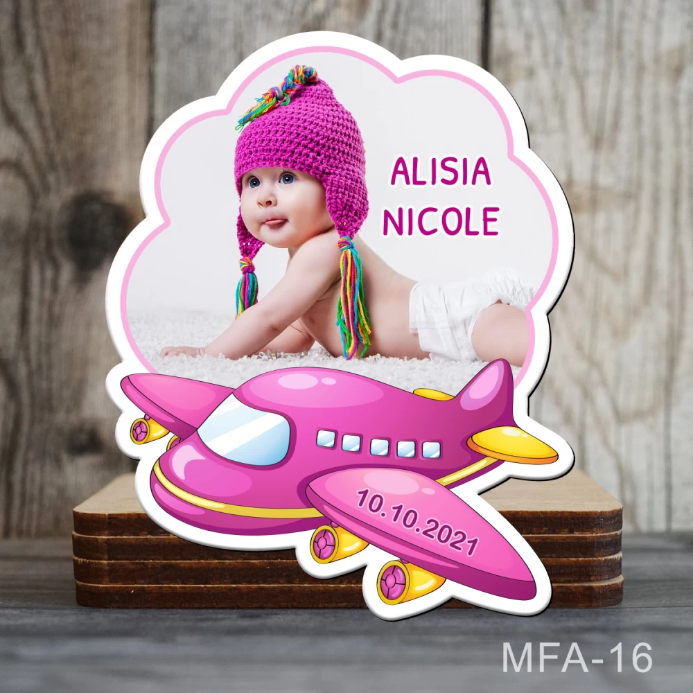 magneti personalizati botez avion
