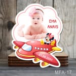 magneti personalizati botez avion minnie mouse