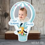 Marturii magnetice botez Balon aer cald - Pluto - MFBA-09