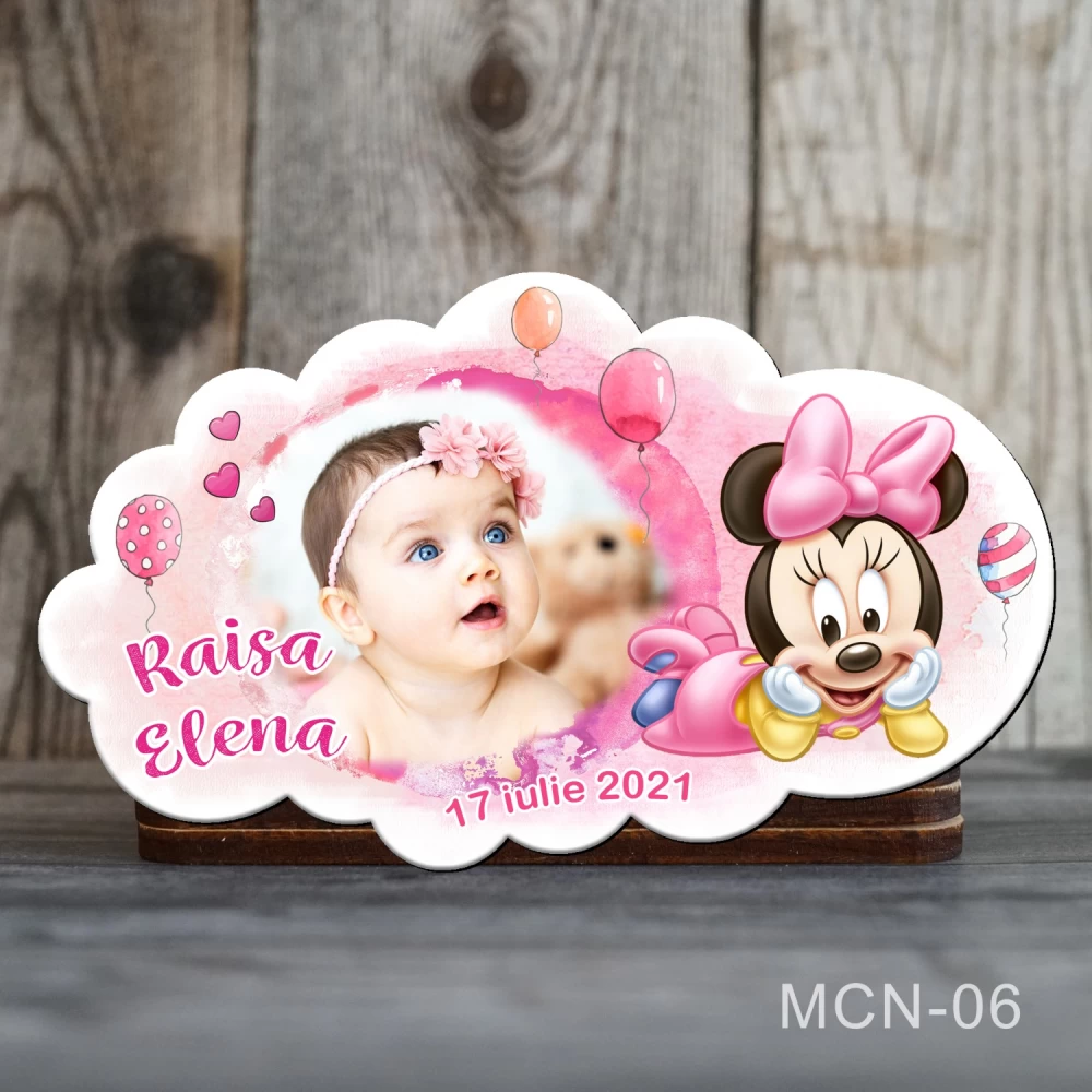 marturii botez magneti fete Minnie Mouse