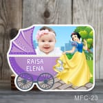 Magneti personalizati botez alba ca zapada