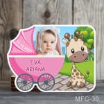 Magneti personalizati carucior girafa